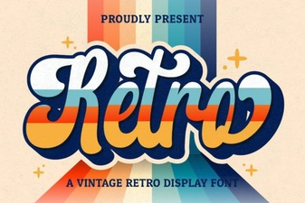 Retro Script Fonts for Creative Projects