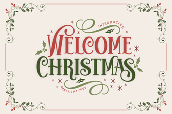 Festive Christmas Fonts for Holiday Designs
