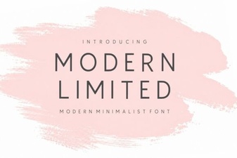 Modern Fonts for Clean & Creative Design Projects