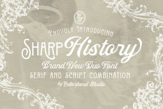 Sharp History Fonts for Modern Web Design